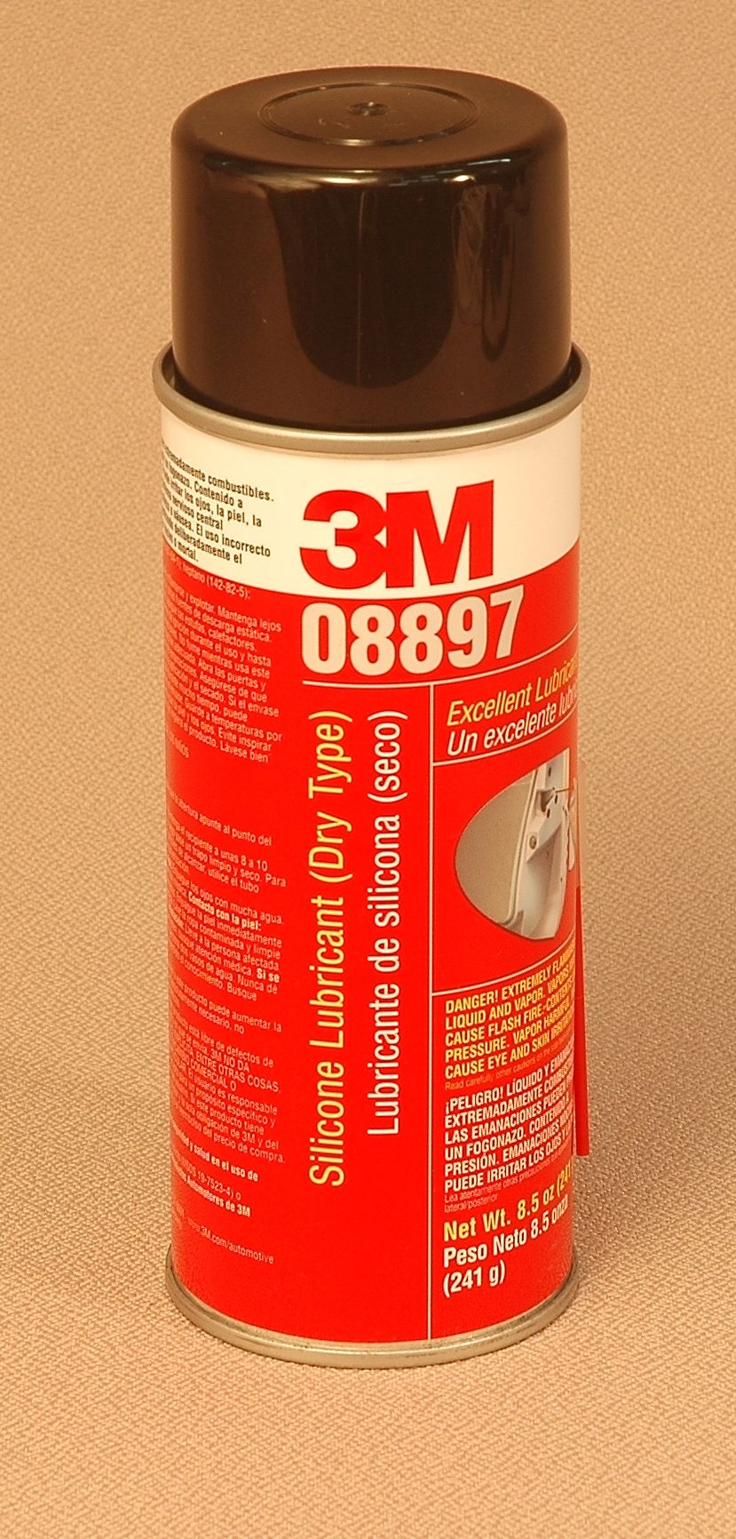 3M™ Silicone Lubricant - Dry Version, 08897, 8.5 oz, 12/Case